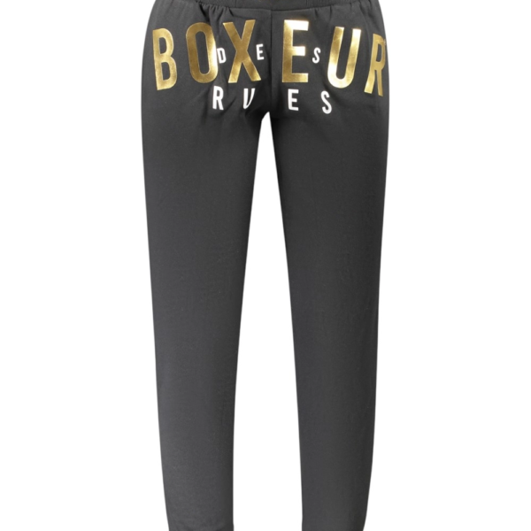 Boxeur Des Rues - Ανδρικό Παντελόνι Φόρμας BXM1000507AY-BLACKG Μαύρο BXM1000507AY-BLACKG