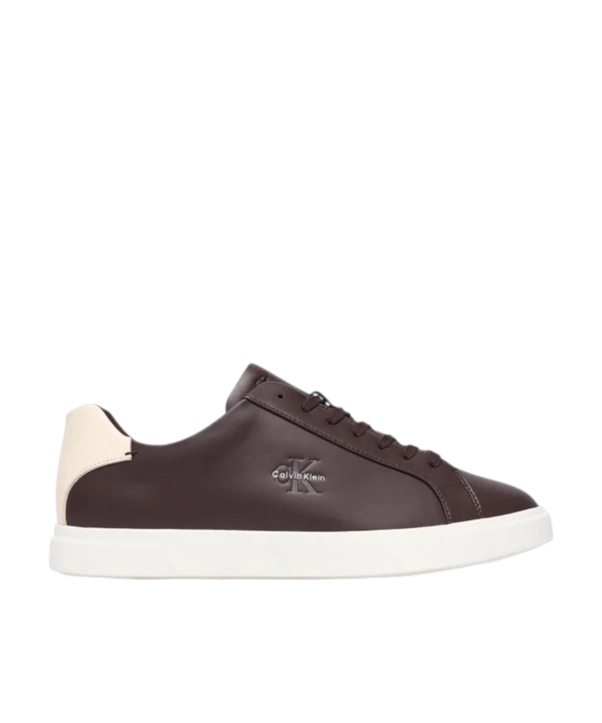 Calvin Klein - Ανδρικά Sneakers Low Prof Cupsole Lth HM0HM02123-0KU Καφέ