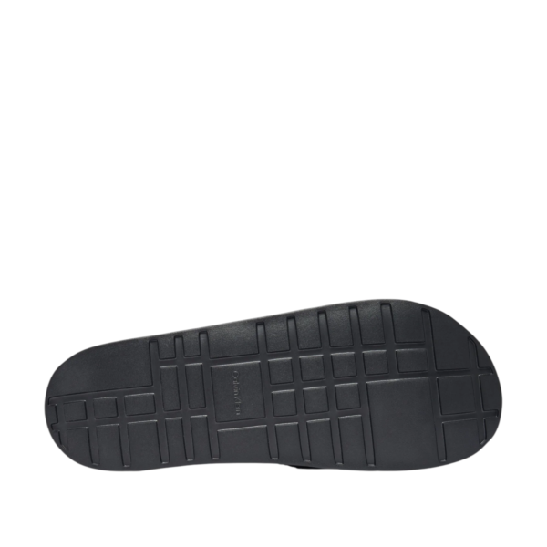 Calvin Klein - Ανδρικές Παντόφλες Slide Canvas Logo YM0YM01393-0KQ Μαύρο YM0YM01393-0KQ