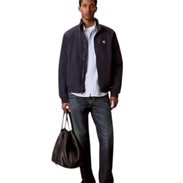 Calvin Klein - Ανδρικό Τζάκετ Ls Padded Nylon Harrigton LV04RG500G-CEF Μπλε LV04RG500G-CEF