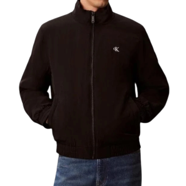 Calvin Klein - Ανδρικό Τζάκετ Ls Padded Nylon Harrigton LV04RG500G-UB1 Μαύρο