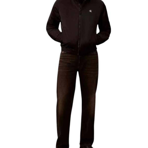 Calvin Klein - Ανδρικό Τζάκετ Ls Padded Nylon Harrigton LV04RG500G-UB1 Μαύρο LV04RG500G-UB1