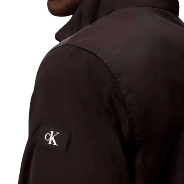 Calvin Klein - Ανδρικό Τζάκετ Ls Padded Nylon Harrigton LV04RG500G-UB1 Μαύρο LV04RG500G-UB1