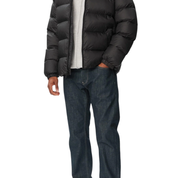 Calvin Klein - Ανδρικό Μπουφάν Ls Ltwt Nylon Padded Hooded Puff LV04RG513G-UB1 Μαύρο LV04RG513G-UB1