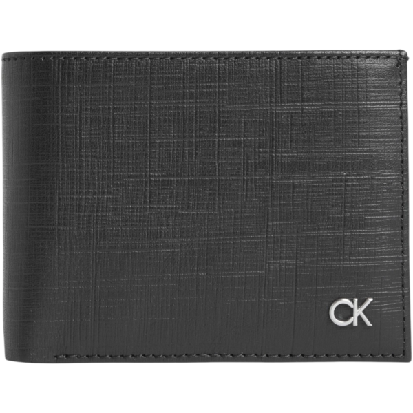 Calvin Klein - Ανδρικό Πορτοφόλι Ck Must Wallet RFID K50K510877-BAX Μαύρο
