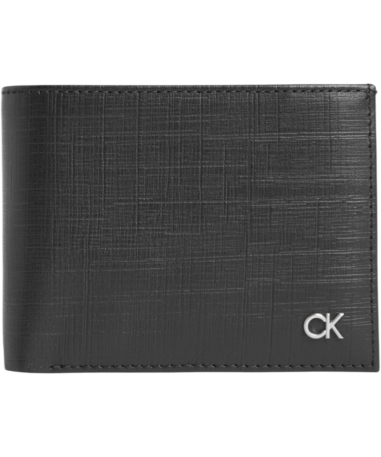 Calvin Klein - Ανδρικό Πορτοφόλι Ck Must Wallet RFID K50K510877-BAX Μαύρο