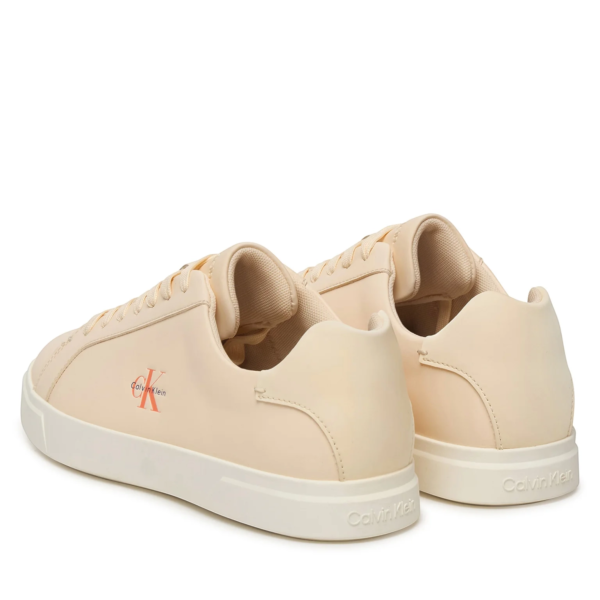 Calvin Klein - Γυναικεία Sneakers Low Pro Cups Lth Ml HW0HW03146-0F4 Μπεζ HW0HW03146-0F4