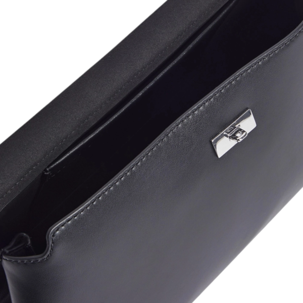 Calvin Klein - Γυναικεία Τσάντα Ώμου CK Push Shoulder Bag K60K612204-BEH Μαύρο K60K612204-BEH