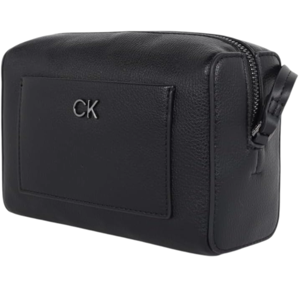 Calvin Klein - Γυναικεία Τσάντα Ώμου Ck Daily Camera Bag Pebble K60K612274-BEH Μαύρο K60K612274-BEH