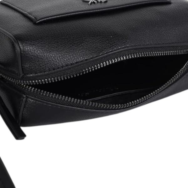 Calvin Klein - Γυναικεία Τσάντα Ώμου Ck Daily Camera Bag Pebble K60K612274-BEH Μαύρο K60K612274-BEH