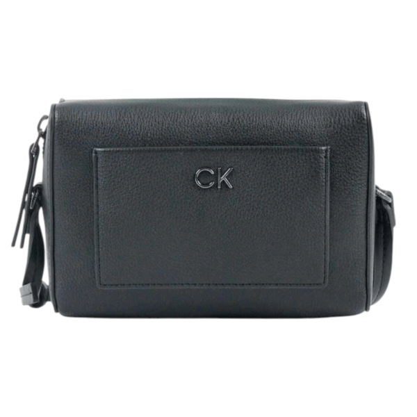 Calvin Klein - Γυναικεία Τσάντα Ώμου Ck Daily Camera Bag Pebble K60K612274-BEH Μαύρο