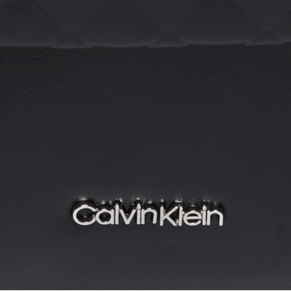 Calvin Klein - Γυναικεία Τσάντα Ώμου Ck Mini Quilt Camera Bag K60K611884-BEH Μαύρο K60K611884-BEH