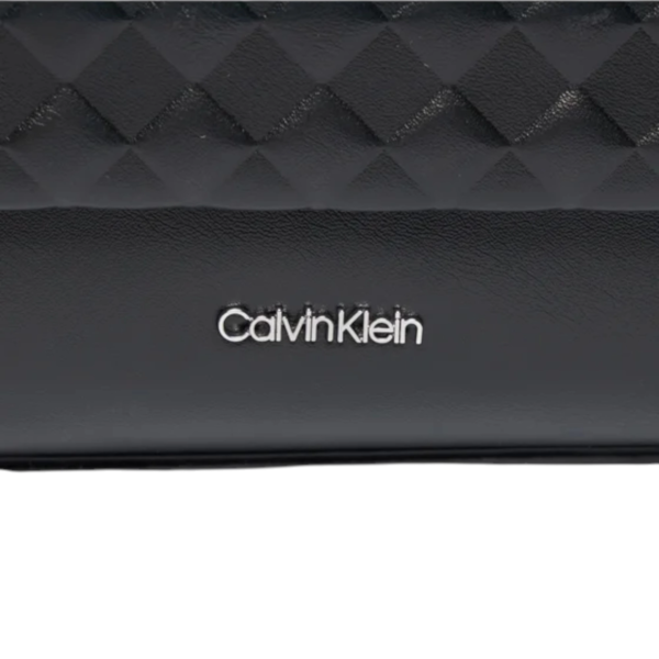 Calvin Klein - Γυναικεία Τσάντα Ώμου Ck Quilt Mini Crossbody K60K611990-BEH Μαύρο K60K611990-BEH
