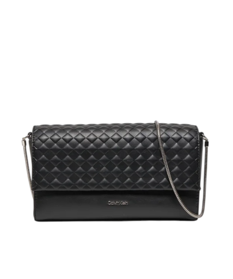 Calvin Klein - Γυναικεία Τσάντα Ώμου Ck Quilt Mini Crossbody K60K611990-BEH Μαύρο