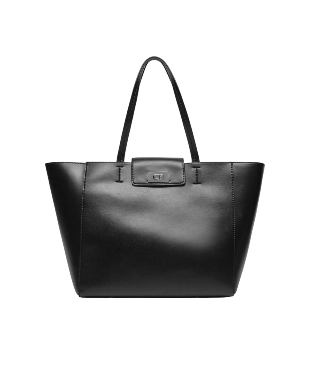 Calvin Klein - Γυναικεία Τσάντα Ώμου Push Medium Shopper K60K612148-BEH Μαύρο