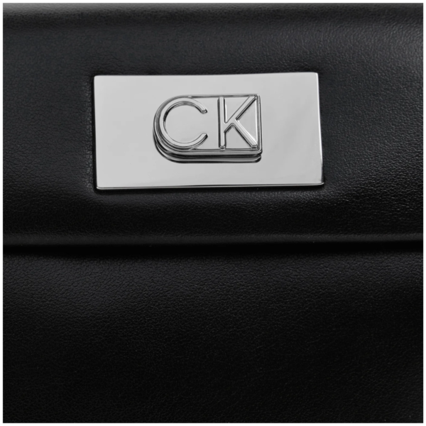 Calvin Klein - Γυναικεία Τσάντα Ώμου/Χιαστή Ck Push Crossbody K60K612633-BEH Μαύρο K60K612633-BEH