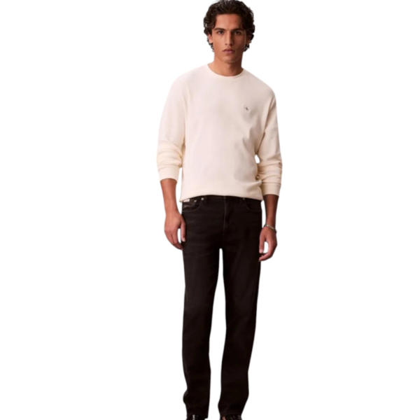 Calvin Klein – Ανδρικό Jeans Classic Tapered Avery Black Stone LV04RF947G-XB0 Μαύρο LV04RF947G-XB0