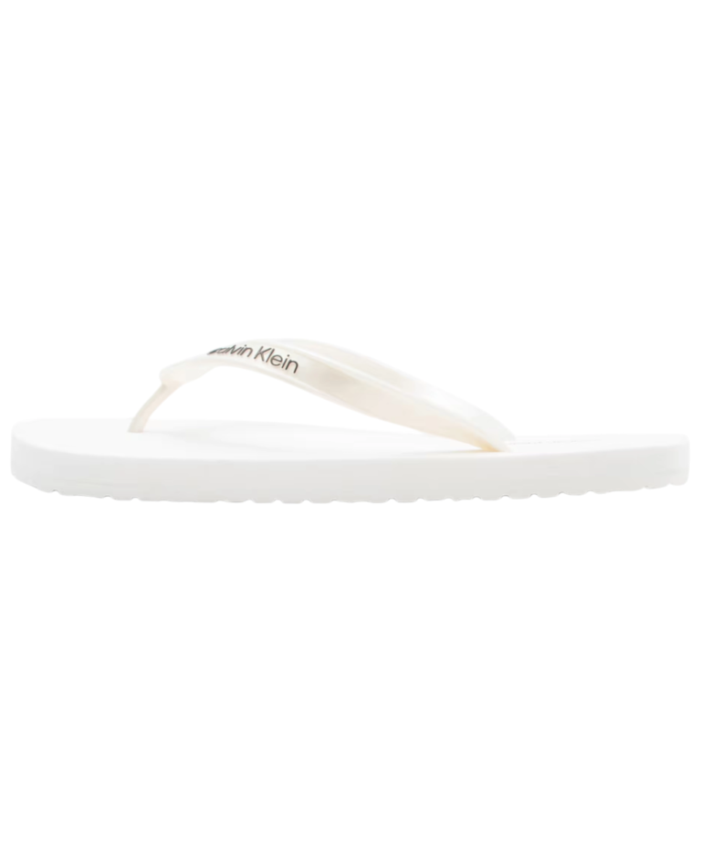 Calvin Klein – Γυναικείες Παντόφλες Arwa HW0HW02956-YBR Λευκό