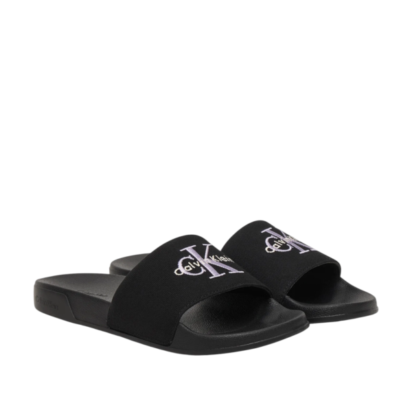 Calvin Klein – Γυναικείες Παντόφλες Ess Slides Cv HW0HW02956-06U Μαύρο HW0HW02958-06U