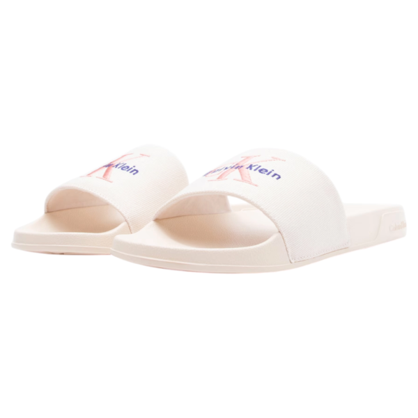 Calvin Klein – Γυναικείες Παντόφλες Ess Slides Cv HW0HW02956-AEF Ροζ Απαλό HW0HW02958-AEF