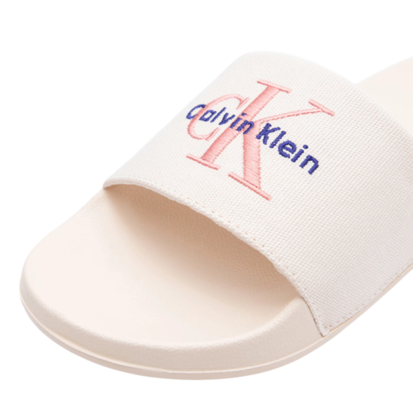 Calvin Klein – Γυναικείες Παντόφλες Ess Slides Cv HW0HW02956-AEF Ροζ Απαλό HW0HW02958-AEF