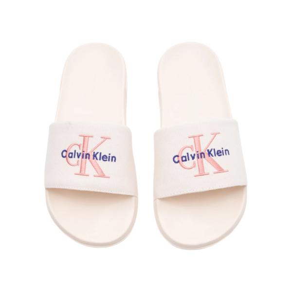 Calvin Klein – Γυναικείες Παντόφλες Ess Slides Cv HW0HW02956-AEF Ροζ Απαλό HW0HW02958-AEF