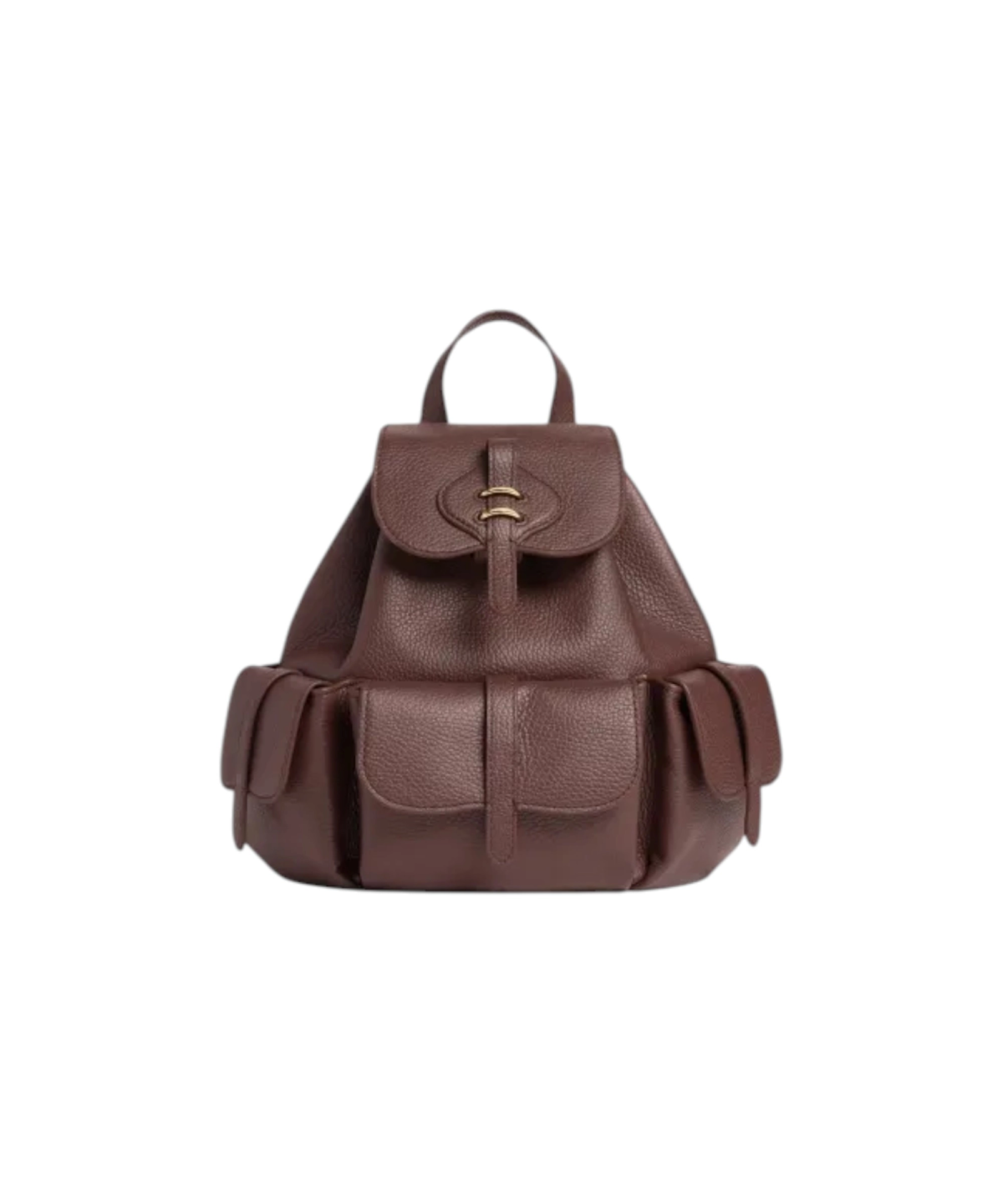 Coccinelle - Γυναικεία τσάντα Πλάτης Mavery Pocket E1VGK140101-R49 ΜπορντόΚαφέ