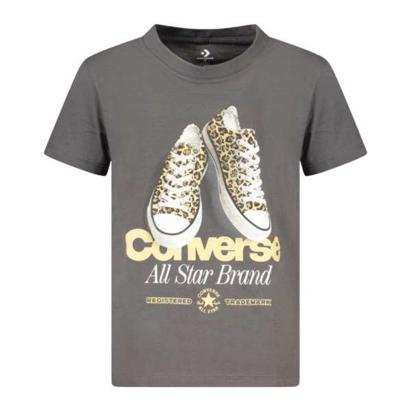 Converse - T‑shirt Για Κορίτσια 4CJ847-GDA Γκρι 4CJ847-GDA