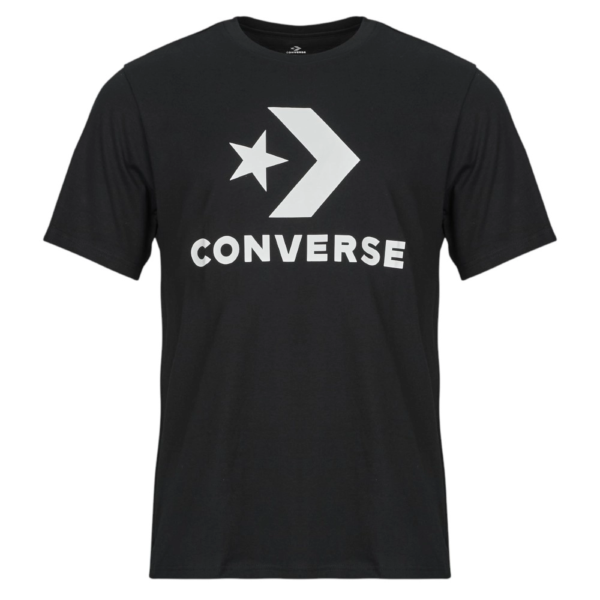 Converse - Ανδρικό T‑shirt Logo Star Chevron CVM5T458-001 Μαύρο