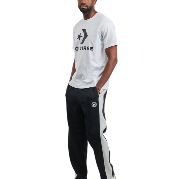 Converse - Ανδρικό T‑shirt Logo Star Chevron CVM5T458-100 Λευκό CVM5T458-100