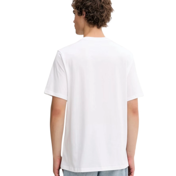 Converse - Ανδρικό T‑shirt Logo Star Chevron CVM5T876-100 Λευκό CVM5T876-100