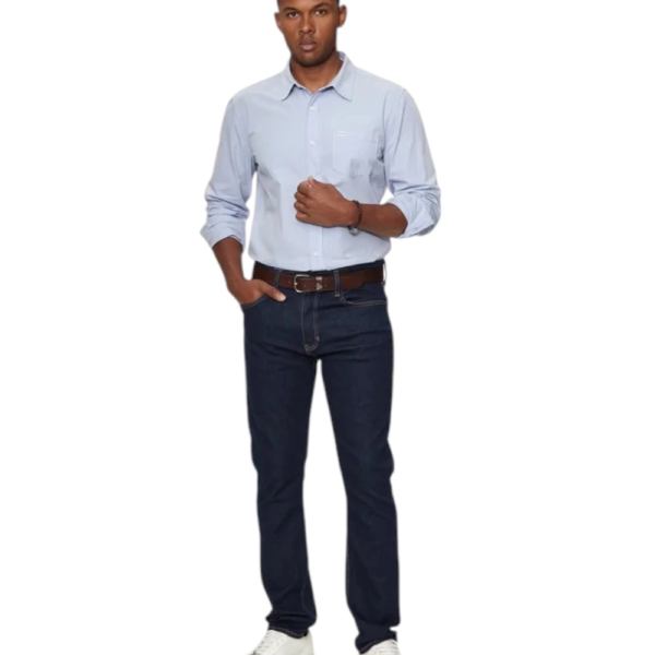 Guess Jeans - Ανδρικό Πουκάμισο M4YH35WGCF1-G76S Γαλάζιο M4YH35WGCF1-G76S