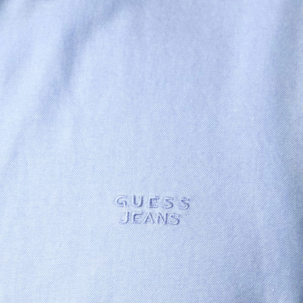 Guess Jeans - Ανδρικό Πουκάμισο M6YH04W2561-G7FI Γαλάζιο M6YH04W2561-G7FI
