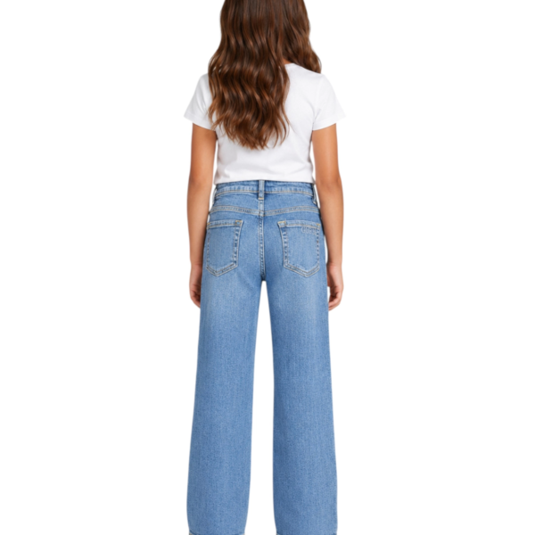 Guess Jeans - Παιδικό Τζιν Παντελόνι Για Κορίτσια J6YA10D1217-DPTE Μπλε J6YA10D1217-DPTE