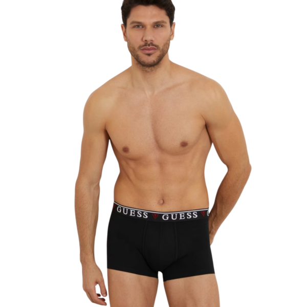 Guess - Ανδρικά Μποξεράκια 3Pack U97G01KCD31-A996 Μαύρο U97G01KCD31-A996