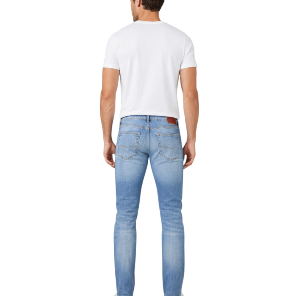 Pepe Jeans - Ανδρικό Τζιν Παντελόνι Stanley Vintage Oxford Broken Tapered Fit PM20845665-000 Μπλε Ανοιχτό PM20845665-000