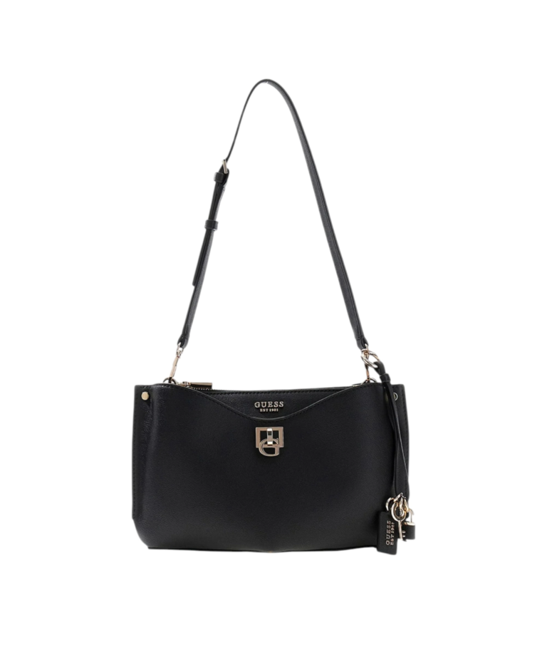 Guess - Γυναικεία Τσάντα Bianca Shoulder Bag HWBG9907170-BLA Μαύρο
