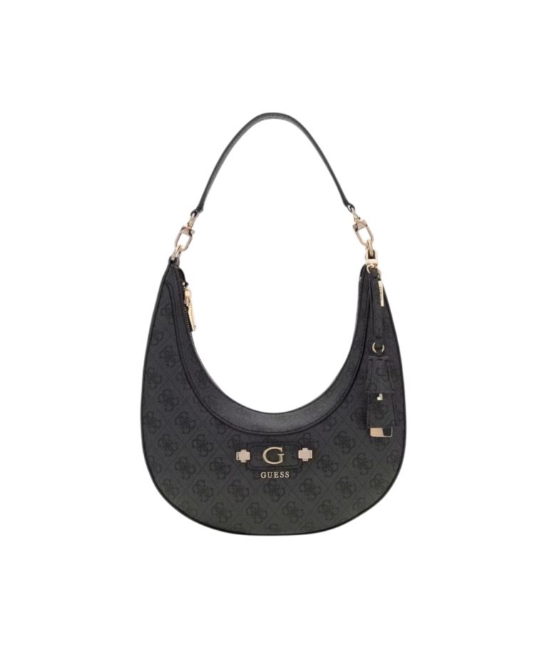 Guess - Γυναικεία Τσάντα Lindsey Hobo HWSG9749010-CLO Ανθρακί