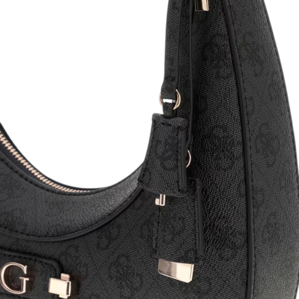 Guess - Γυναικεία Τσάντα Lindsey Hobo HWSG9749010-CLO Ανθρακί HWSG9749010-CLO