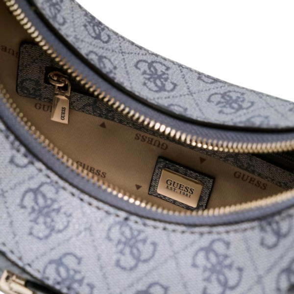 Guess - Γυναικεία Τσάντα Lindsey Hobo HWSG9749010-SLG Μπλε Ανοιχτό HWSG9749010-SLG