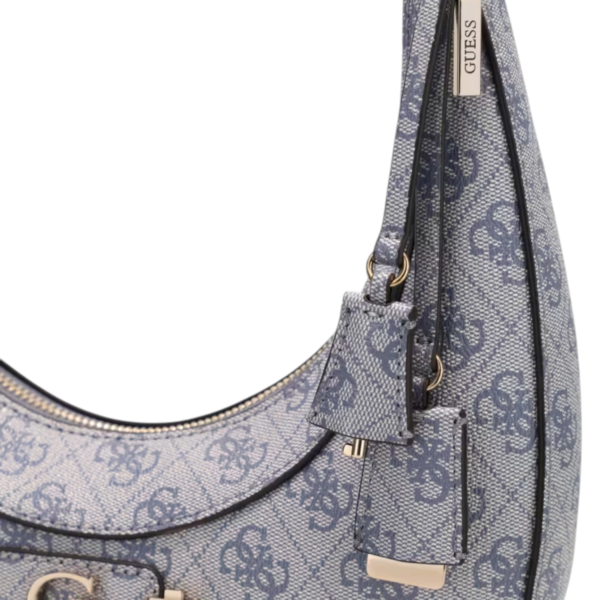 Guess - Γυναικεία Τσάντα Lindsey Hobo HWSG9749010-SLG Μπλε Ανοιχτό HWSG9749010-SLG