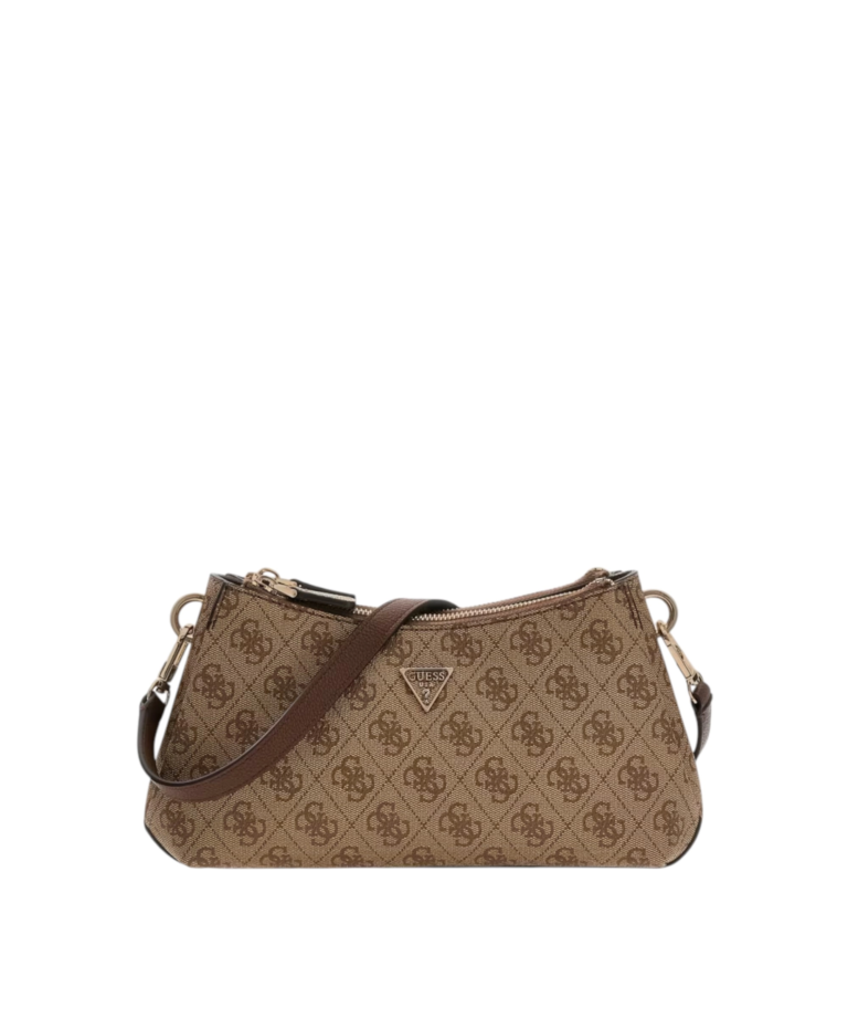 Guess - Γυναικεία Τσάντα Noelle II Mini HWBG9672730-LGW Καφέ