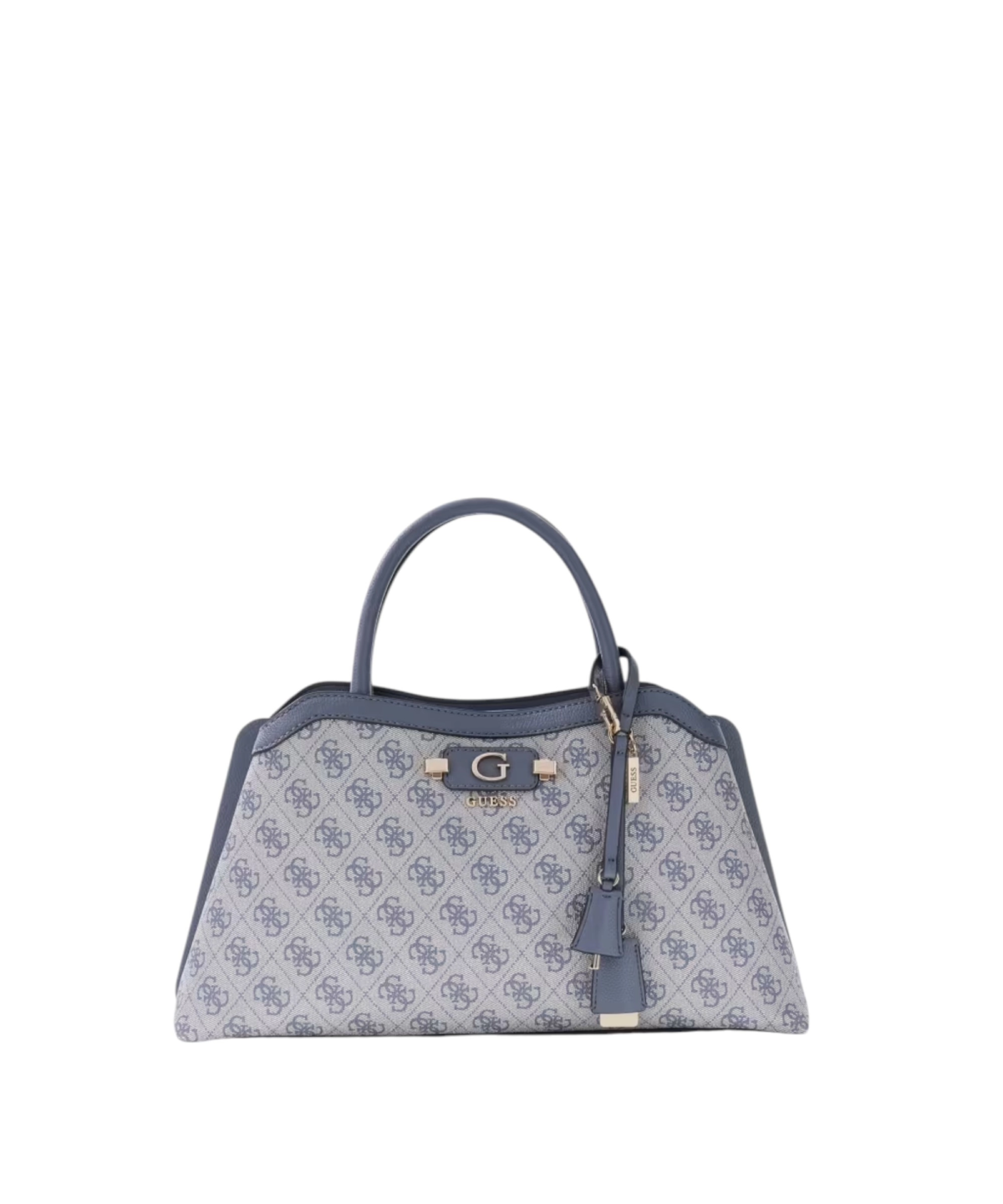 Guess - Γυναικεία Τσάντα Lindsey Satchel HWSG9749060-SLG Μπλε
