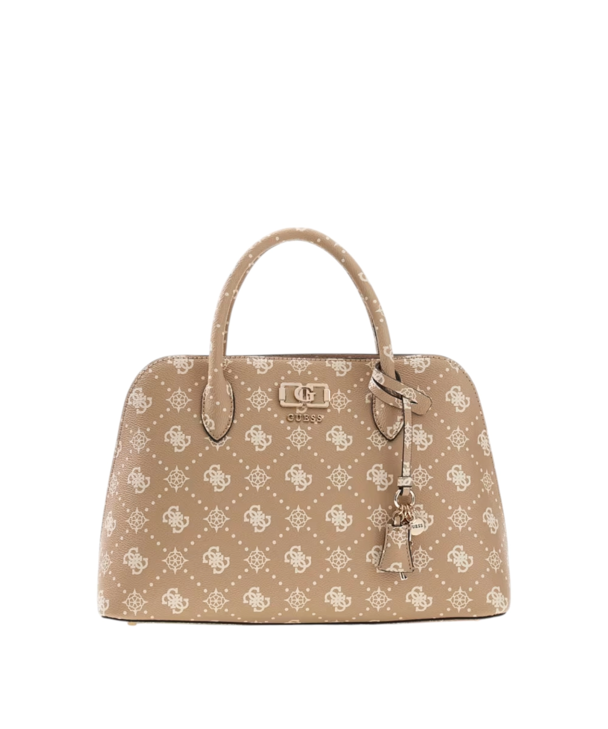 Guess - Γυναικεία Τσάντα Ώμου Emelie Logo HWGP9928060-BSG Μπεζ