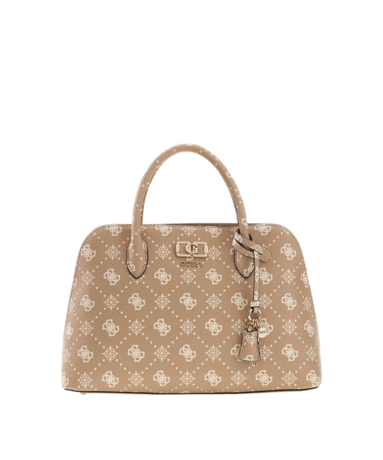 Guess - Γυναικεία Τσάντα Ώμου Emelie Logo HWGP9928060-BSG Μπεζ
