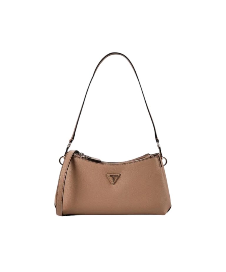 Guess - Γυναικεία Τσάντα Ώμου Noelle II Mini HWZG9672730-BEI Μπεζ