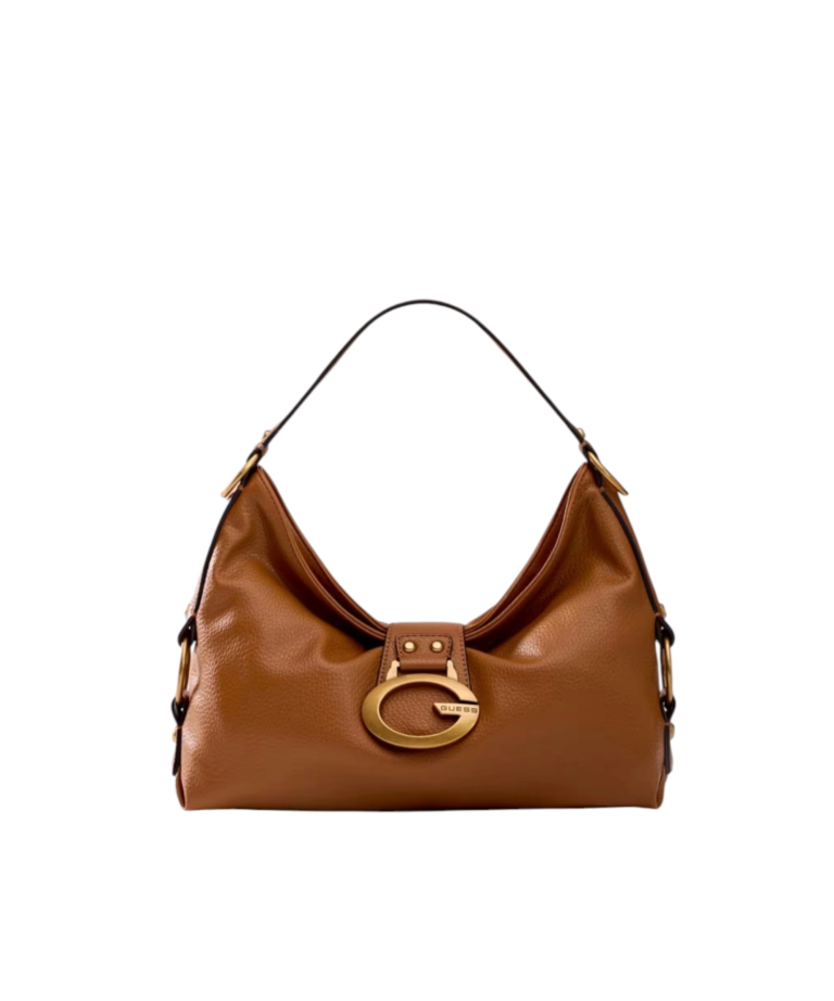 Guess - Γυναικεία Τσάντα Ώμου Μεσαία Camden HWBB9308180-COG Καφέ