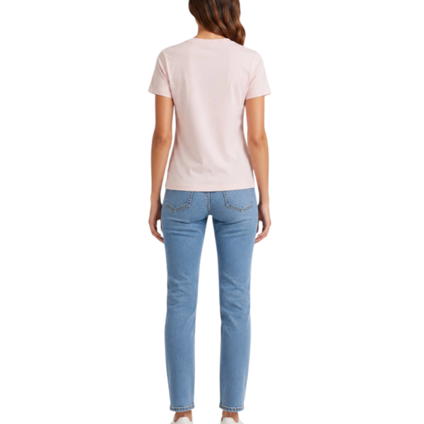 Guess - Γυναικείο T-Shirt Regular Fit W4YI10J1314-A62H Ροζ W4YI10J1314-A62H