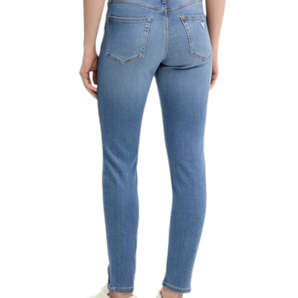 Guess - Γυναικείο Παντελόνι Τζιν G05 Skinny W6RA92D7044-GMIU Μπλε Ανοιχτό W6RA92D7044-GMIU