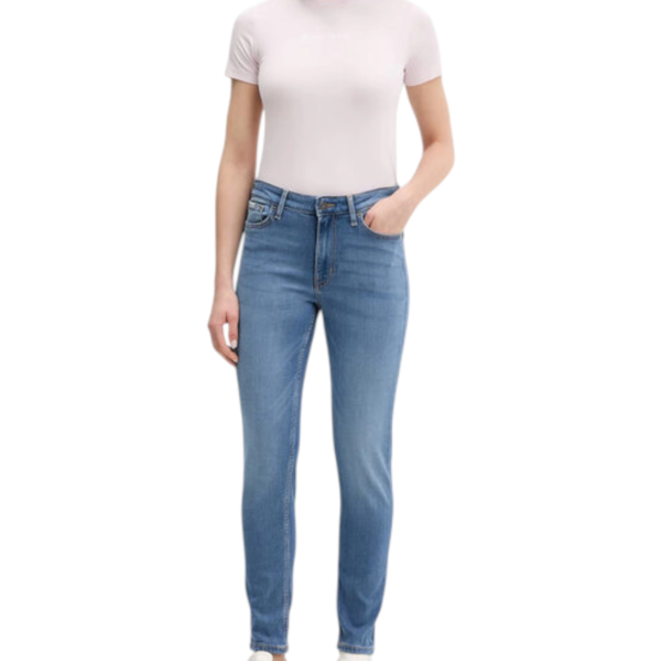Guess - Γυναικείο Παντελόνι Τζιν G05 Skinny W6RA92D7044-GMIU Μπλε Ανοιχτό W6RA92D7044-GMIU